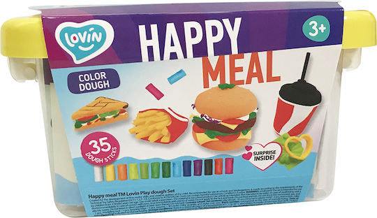 Okto Okto Plasticine Happy Meal Play Set for 3+ Years