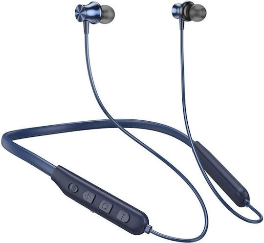 Hoco ES64 In-ear Bluetooth Handsfree Ακουστικά Μπλε