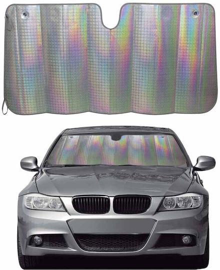 Protecție solară pentru mașină cu laser 239993, cortină interioară pentru parbriz, medie 145x60cm