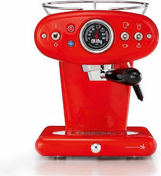 Illy X1 Anniversary Αυτόματη Μηχανή Espresso 1050W Πίεσης 15bar Κόκκινη