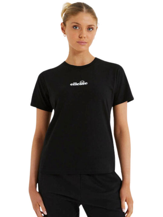 Ellesse Svetta Γυναικείο Αθλητικό T-shirt Μαύρο