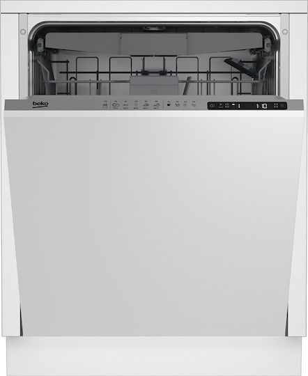 Beko Напълно вградена съдомиялна машина за 15 комплекта Ш59.8xВ81.8см.