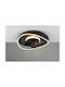 Trio Lighting Sortland Closed Type (Ceiling Light) 50cm With Light Black