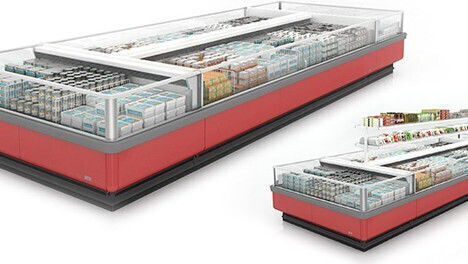 Vitrina frigorifică Platin fără unitate de răcire Dimensiuni 385x207x90