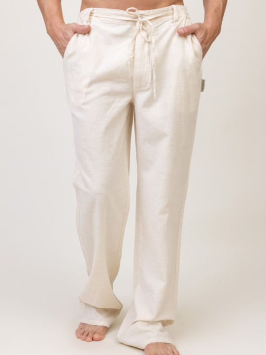 Natural Line Men's Trousers ecru