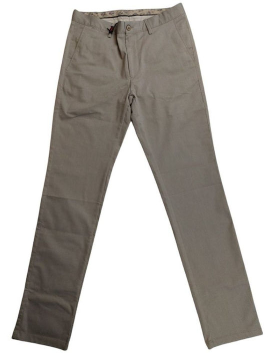 Trousers Chino in Slim Fit Beige