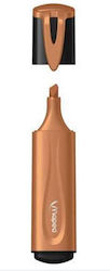 Μαρκαδόρος Υπογράμμισης Maped Glitter Metal Bronze 742035