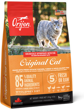 Orijen Original Cat Dry Food with Chicken / Turkey / Ton 5.4kg