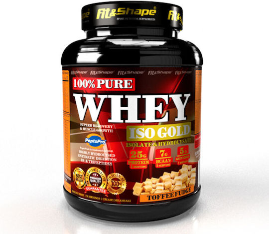 Fit & Shape Iso Gold Πρωτεΐνη Ορού Γάλακτος με Γεύση Καραμέλα 2.27kg