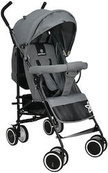 Bebe Stars Buggy Light Cărucior cu umbrelă Potrivit de la 6+ Luni Gri 6.25kg