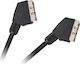 Cabletech Cable Scart male - Scart male 3m Black KPO3961-3