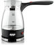 Raf Cafetieră electrică grecească 600W cu Capacitate 500ml Negru