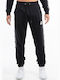 Ανδρική Βαμβακερή Φόρμα Lonsdale Grutness Regular Fit Black White