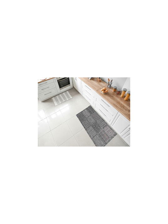 Chios Hellas Rectangular Kitchen Mat with Anti-slip Underlay FISH 100x150εκ.