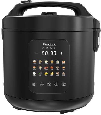 Turbotronic Πολυμάγειρας 860W με Χωρητικότητα 5lt Μαύρος