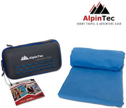 AlpinPro Πετσέτα Σώματος Microfiber Μαύρο 90x180εκ.