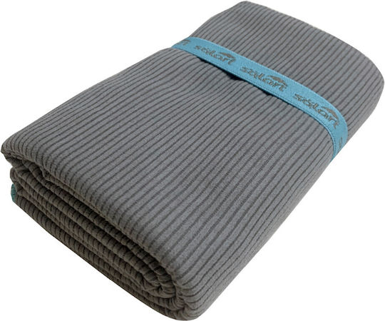 Solart Mikrofasertuch Körper 220gr/m² Grau 80x195cm