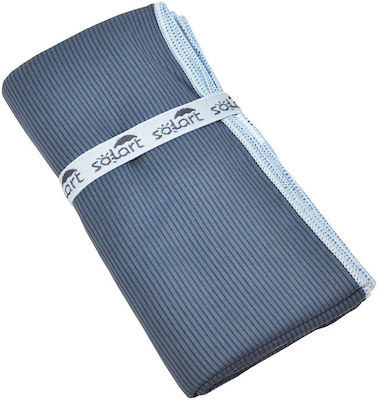 Solart Towel Body Microfiber Gray 110x175cm.