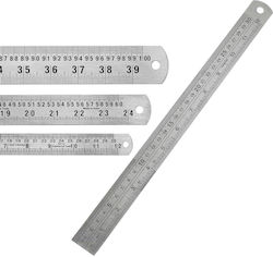 Isomars Metal Ruler 30x2.5cm