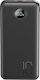 XO PR238 Power Bank 10000mAh 20W with 2 USB-A Ports and USB-C Port Quick Charge 2.0 / Quick Charge 3.0 Black