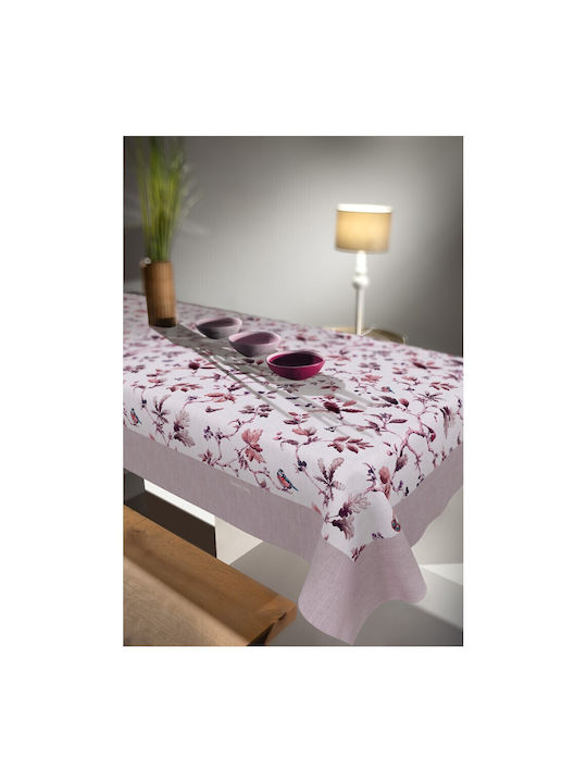Saint Clair Τραπεζομάντηλο Αλέκιαστο Lilac 1045 145x180εκ.