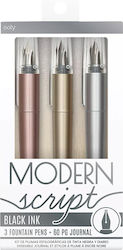 Modern Script Pen Notebook Set Set 4