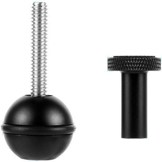 Ball Head Adapter Adjustable Screw Fixed Mount Camera Underwater Diving Photography Lights Bracket M5 Screw Black
