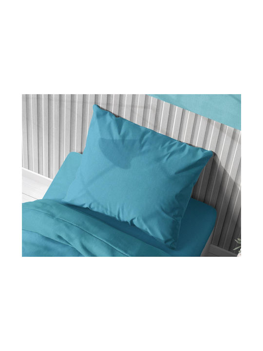 Dimcol Solid Pillowcase 493 Turquoise 50x70cm.