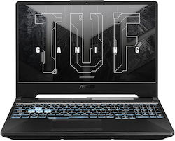 Asus TUF Gaming A15 FA506NF-HN004 15.6" FHD 144Hz (Ryzen 5-7535HS/8GB/512GB SSD/GeForce RTX 2050/Fără OS) (Tastatură US)