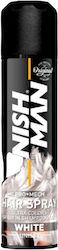 NISHMAN Hair Spray White 150ml