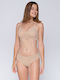 Luna Every.wear Hipster Cotton High-waisted Women's Boxer Seamless Beige