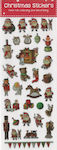 Weihnachtsaufkleber Weihnachtsfreunde 31x11cm 1...