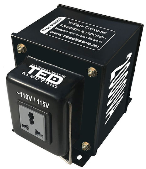 TED Electric DZ085463 Transformator de la 230V la 115V 2000VA