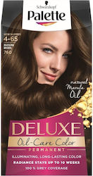 Palette Deluxe Hair Dye 4-65 Dazzling Brown 135ml