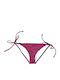 Bk1608pr Bikini Brazil with Ties Fuchsia