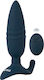Anos Anal Plug with Wireless Functionality and Vibration Blue 16.8cm