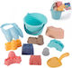 Set of 11 Sand Buckets 002006