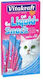 Vitakraft Flüssige Snacks für Katzen Lachs/Omega3 90g