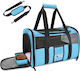 Ikaros Blue Pet Carrier Bag with 4 Mesh Side Windows 45x30x30cm Ikaros 2064799