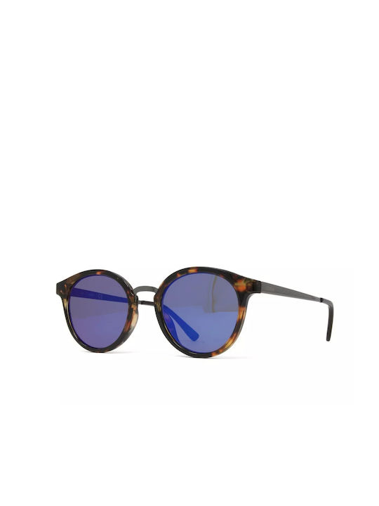 Guess Sonnenbrillen mit Braun Schildkröte Rahmen und Blau Linse GF0305 53X