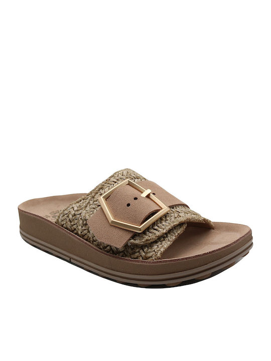 Fantasy Sandals Korina Δερμάτινα Γυναικεία Σανδ...