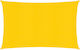 vidaXL Shade Sail Yellow 4x6m