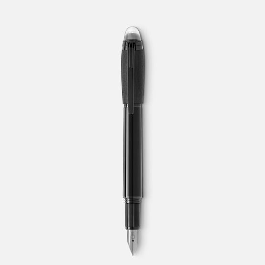 Montblanc Starwalker Blackcosmos Doué Fountain Pen Mb129288 Nibs Fine 14k