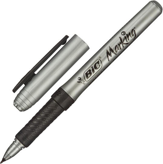 Μαρκαδόρος Ανεξίτηλος Μαύρο Fine Bic 0070330328525