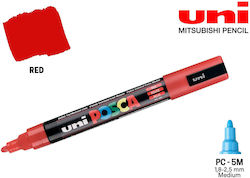 Posca PC-5M Marker 5mm Red