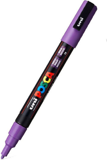 Marker Posca Pc-3m Violet Uni 4902778915844