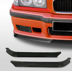 Car 240207 Front Spoiler Right & Left Bmw 3 E36 90-99 M3 Abs Plastic 2 Pieces