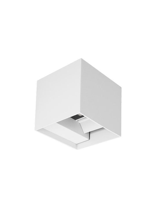 Eurolamp Wall Lamp White Width 100cm