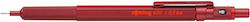 Rotring 600 Roter Druckbleistift 0,5mm 3026981142642