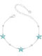 Bamoer Women's Chain Bracelet with Name in Silver 6cm